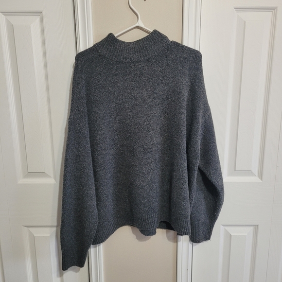 REITMANS bright mock neck grey sweater size XXL - Picture 3 of 5